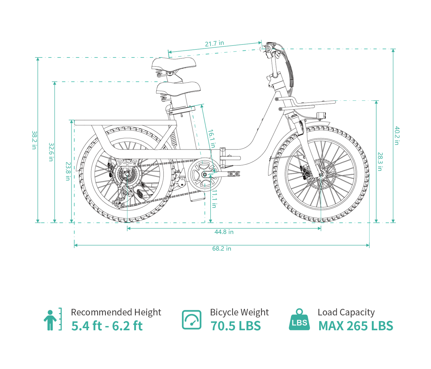 BAICYCLE QUEST 1 ST EBIKE PSE